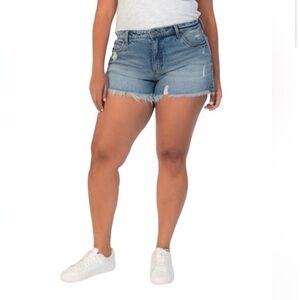NWT Kut From The Kloth High Rise distressed Cut off Jane Short Size 20W